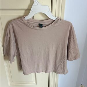Wild Fable Light Pink Crop Top